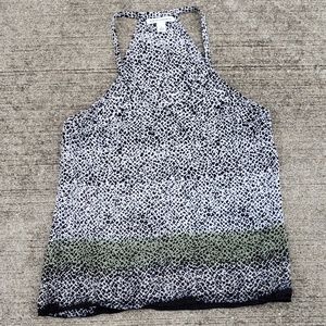 Banana Republic leopard print racerback tank
